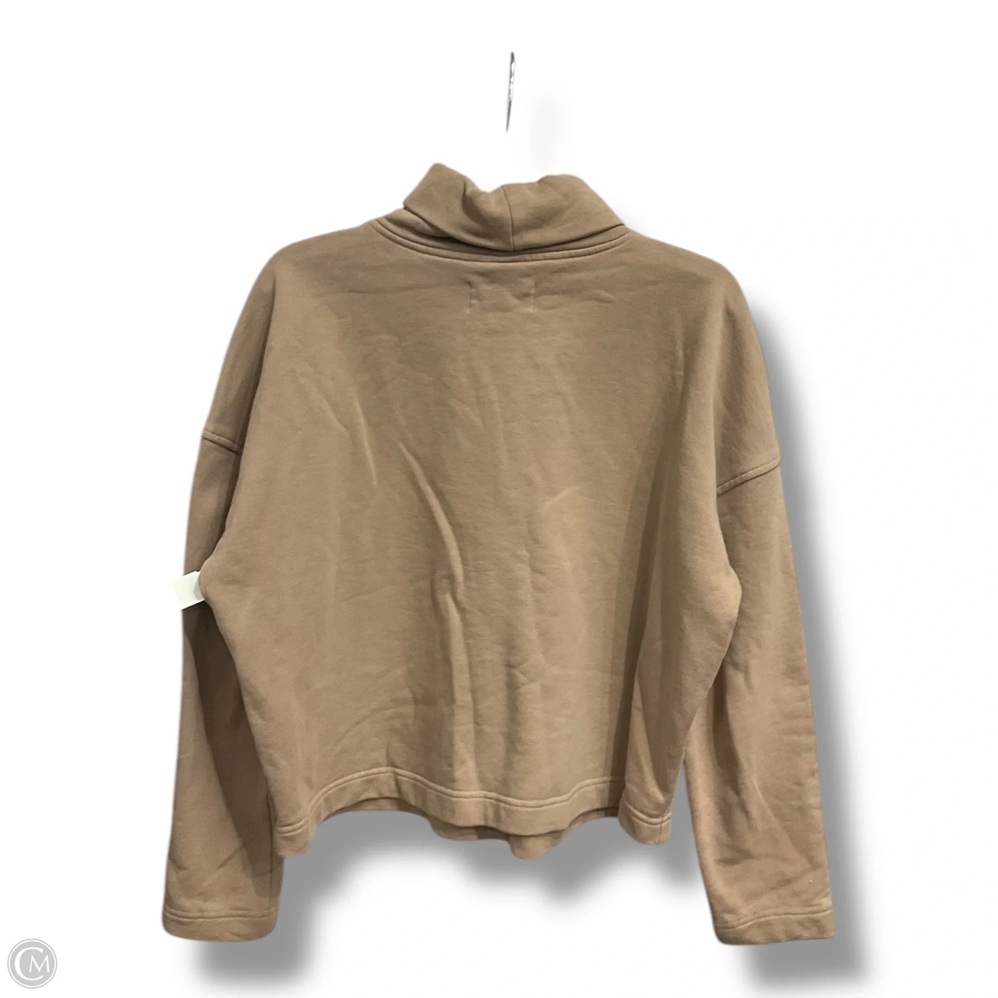 Sweatshirt Collar By Everlane In Tan, Size: Xs