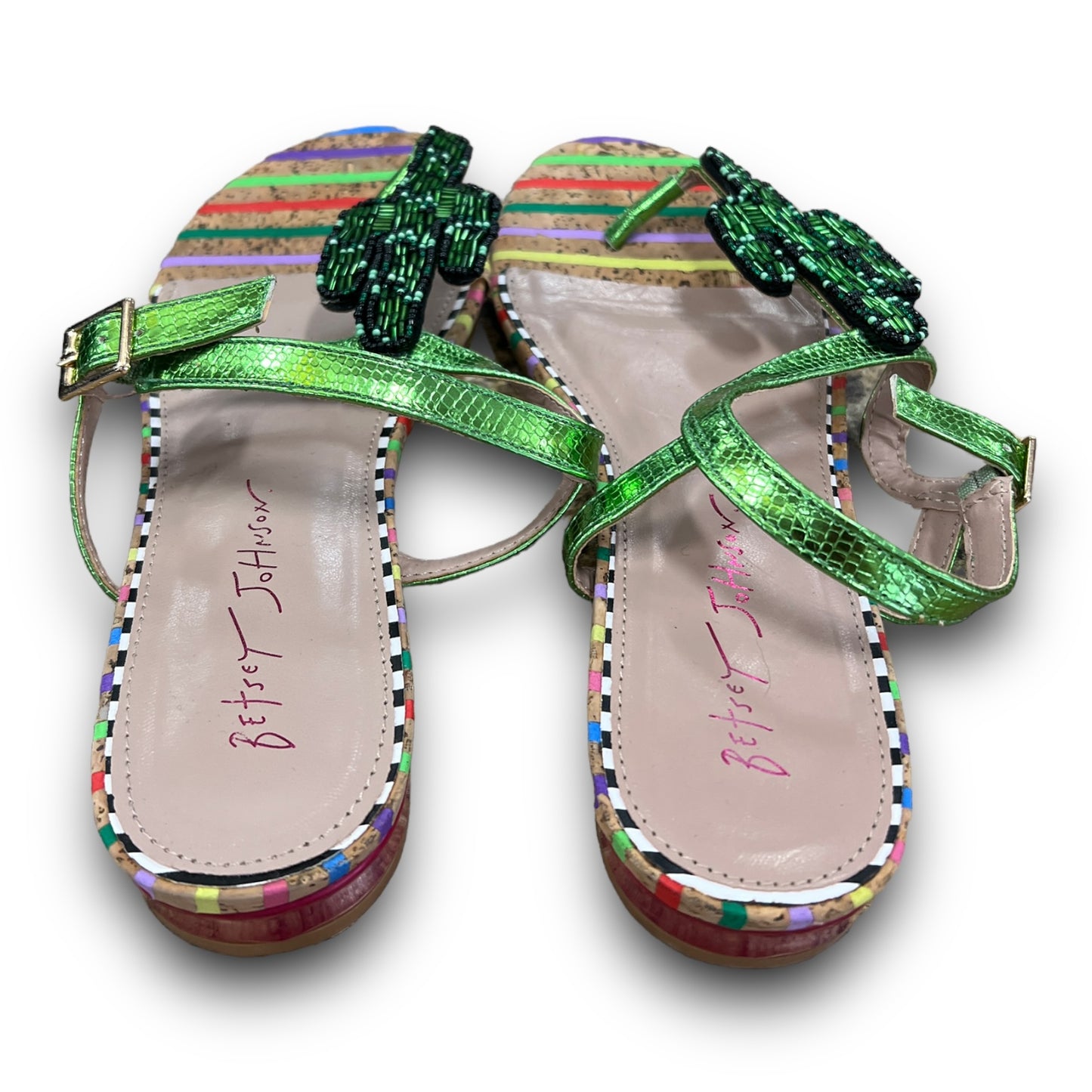 Sandals Flats By Betsey Johnson  Size: 8