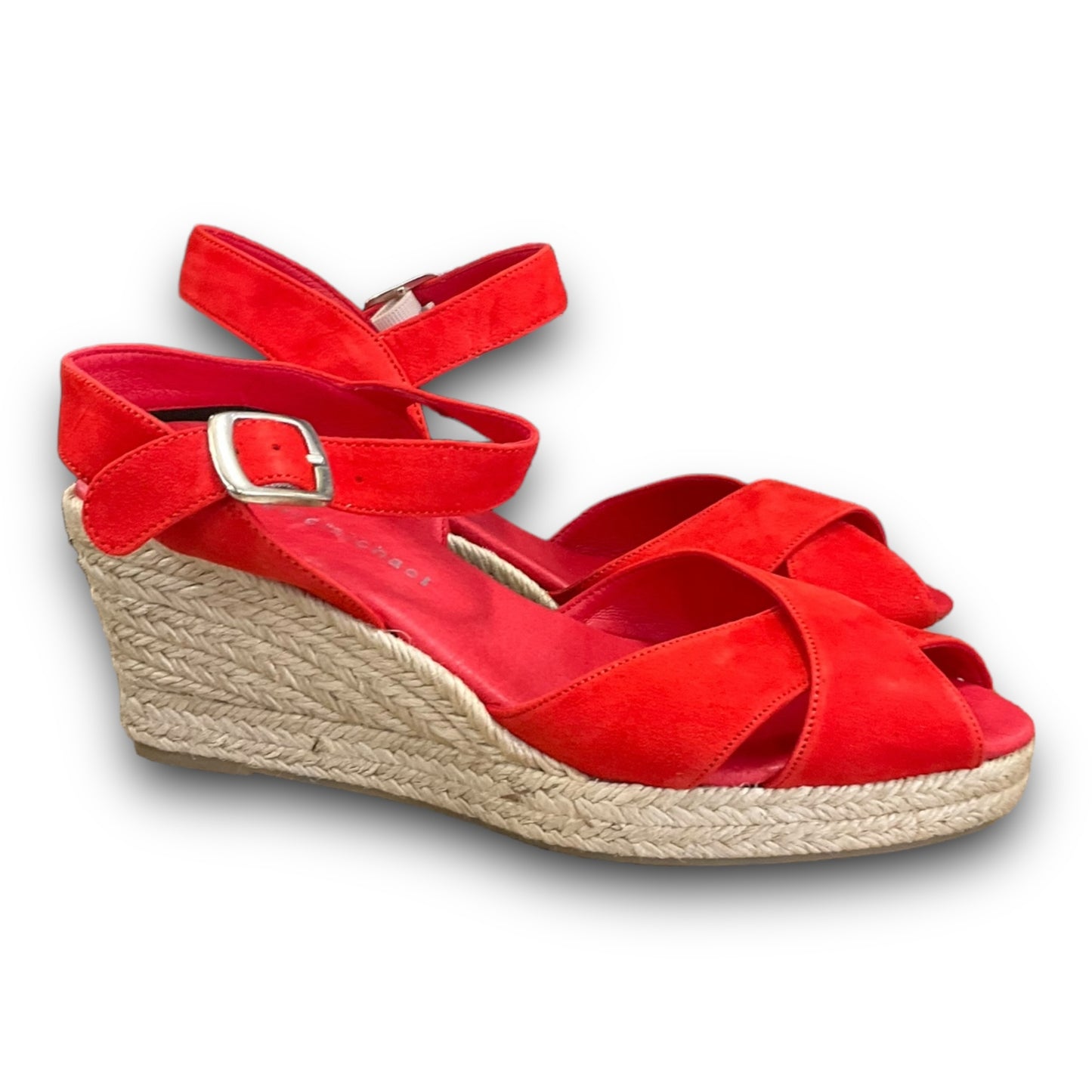 Sandals Heels Wedge By Eric Michael London  Size: 7.5