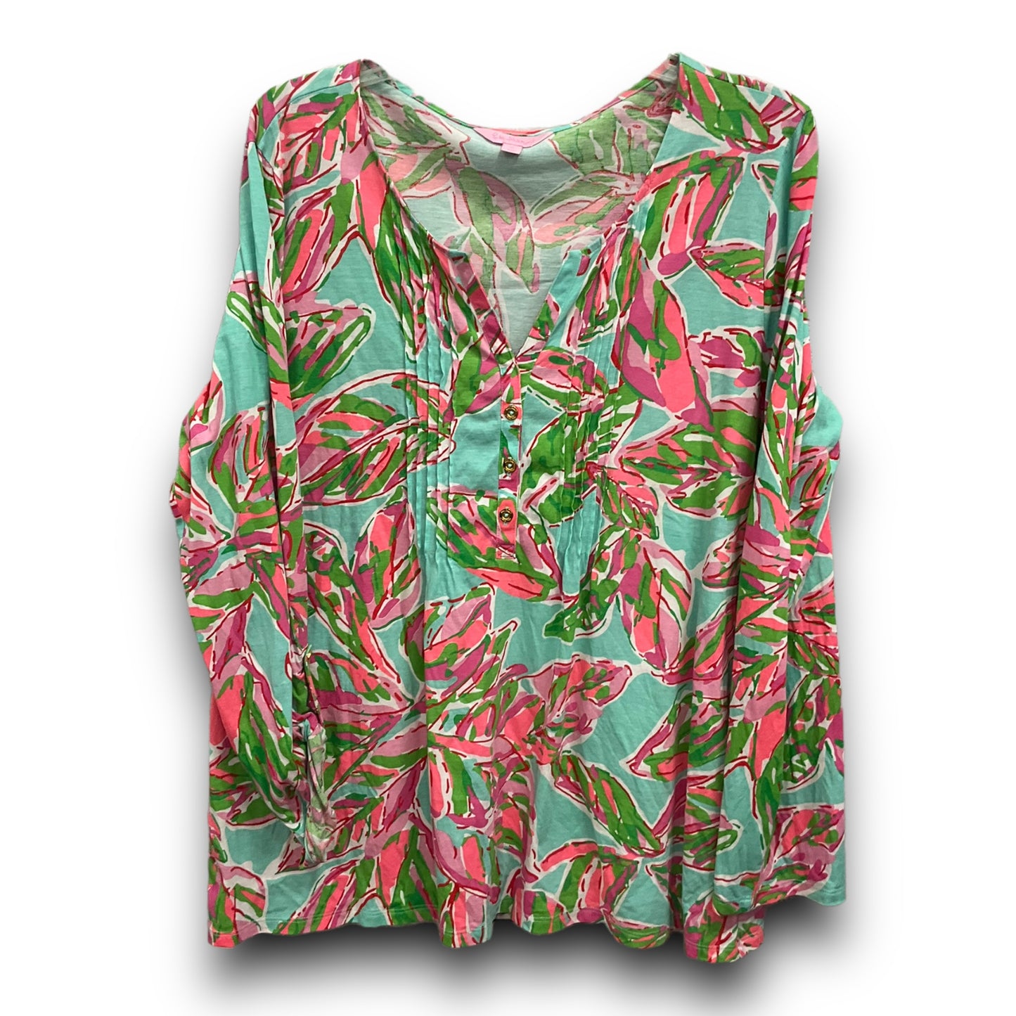 Top Long Sleeve By Lilly Pulitzer  Size: Xl