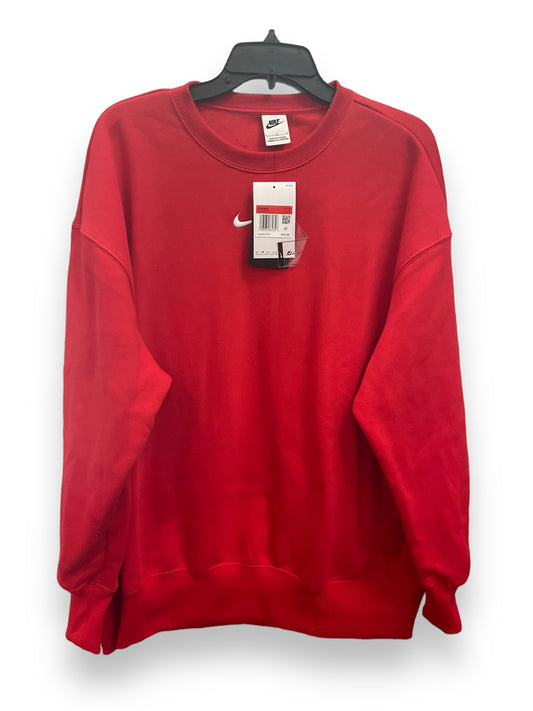 Sweatshirt Collar By Nike Apparel  Size: L
