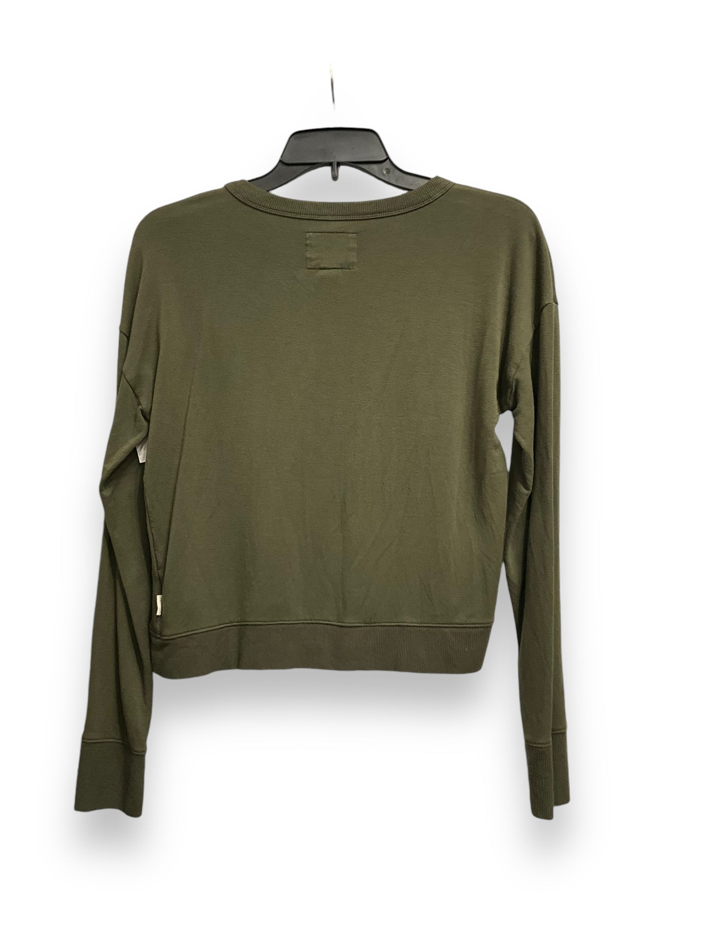 Top Long Sleeve Basic By Cmc In Green, Size: Xs