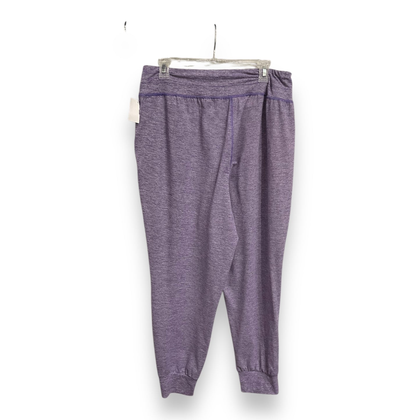 Athletic Pants By Livi Active In Purple, Size: Xl