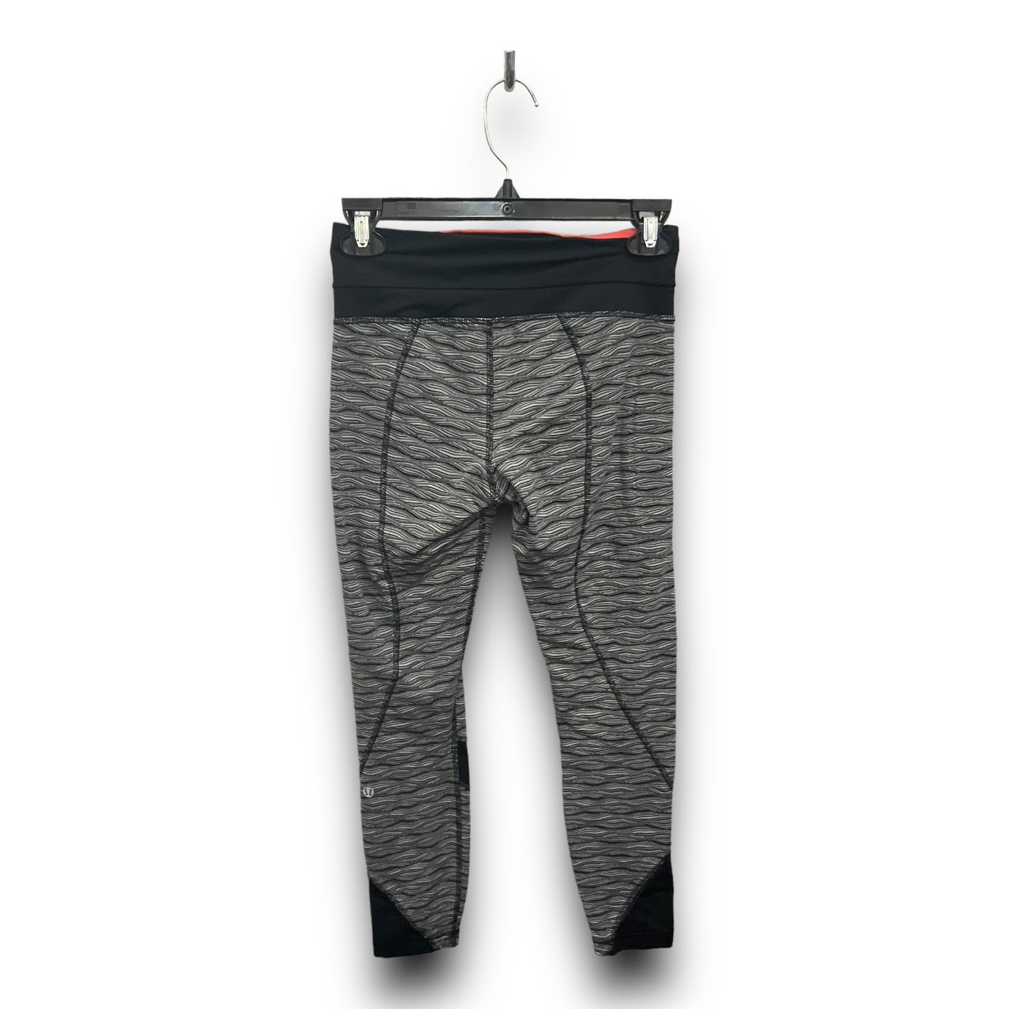 Athletic Capris By Lululemon In Grey, Size: S