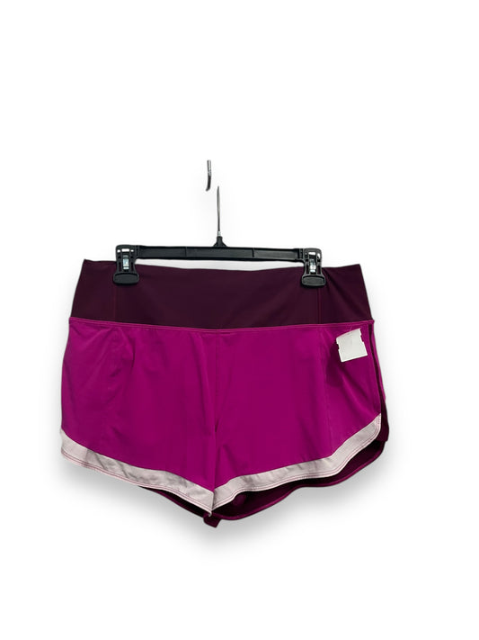 Athletic Shorts By Athleta In Purple, Size: M