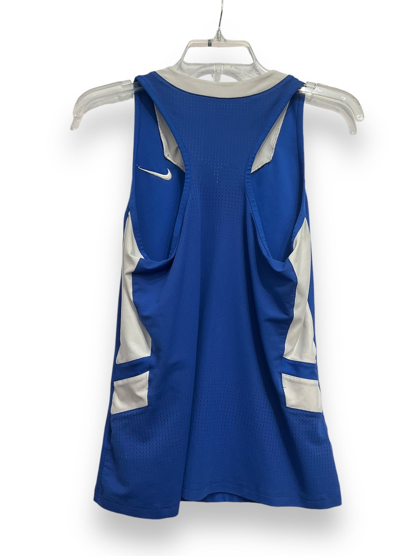 Athletic Tank Top By Nike Apparel In Blue, Size: S