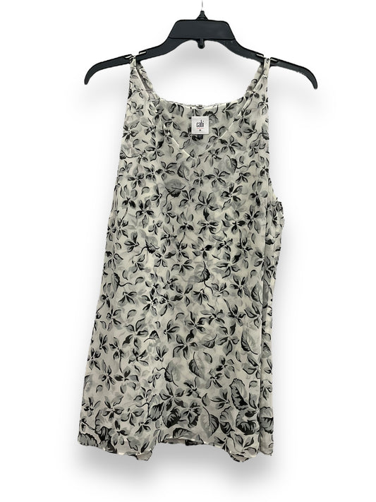 Floral Print Blouse Sleeveless Cabi, Size M