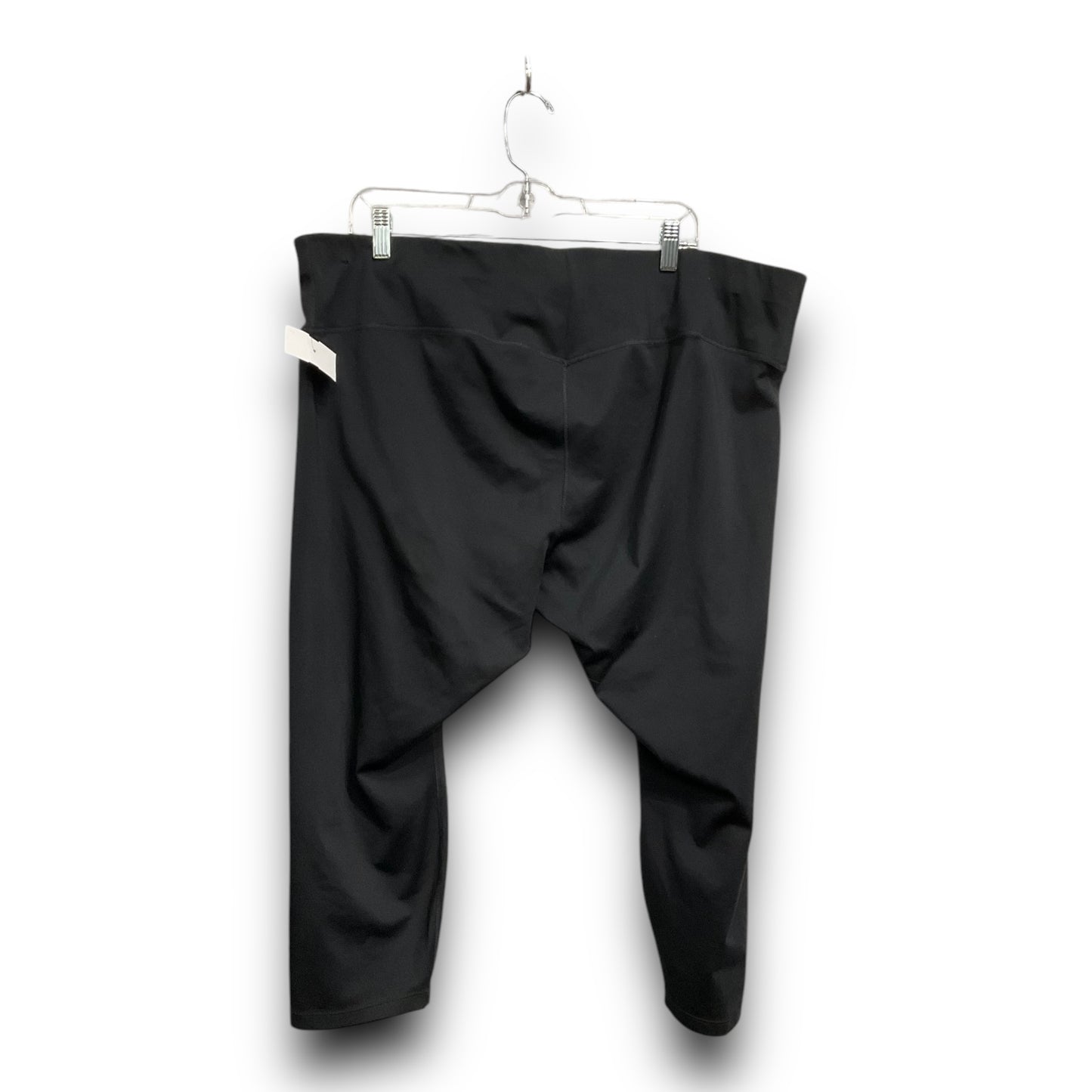 Athletic Capris By Adidas In Black, Size: 3x