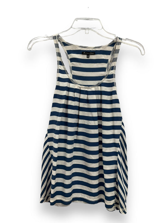 Striped Pattern Blouse Sleeveless Cmc, Size Xs