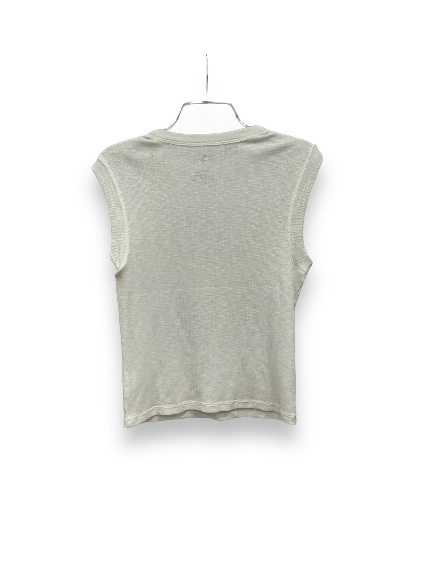 White Tank Top So, Size S