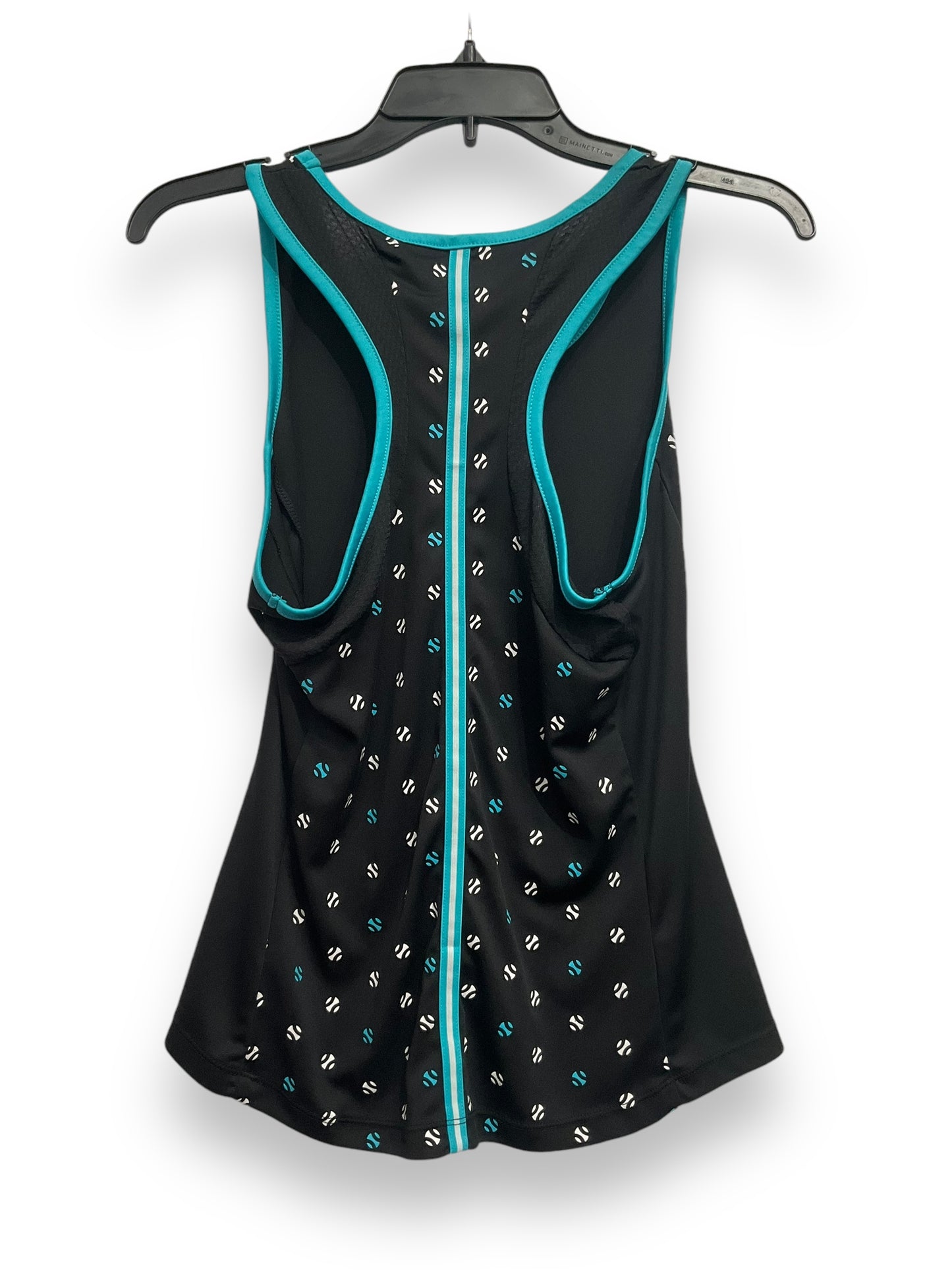 Athletic Tank Top By Clothes Mentor In Black & Blue, Size: S