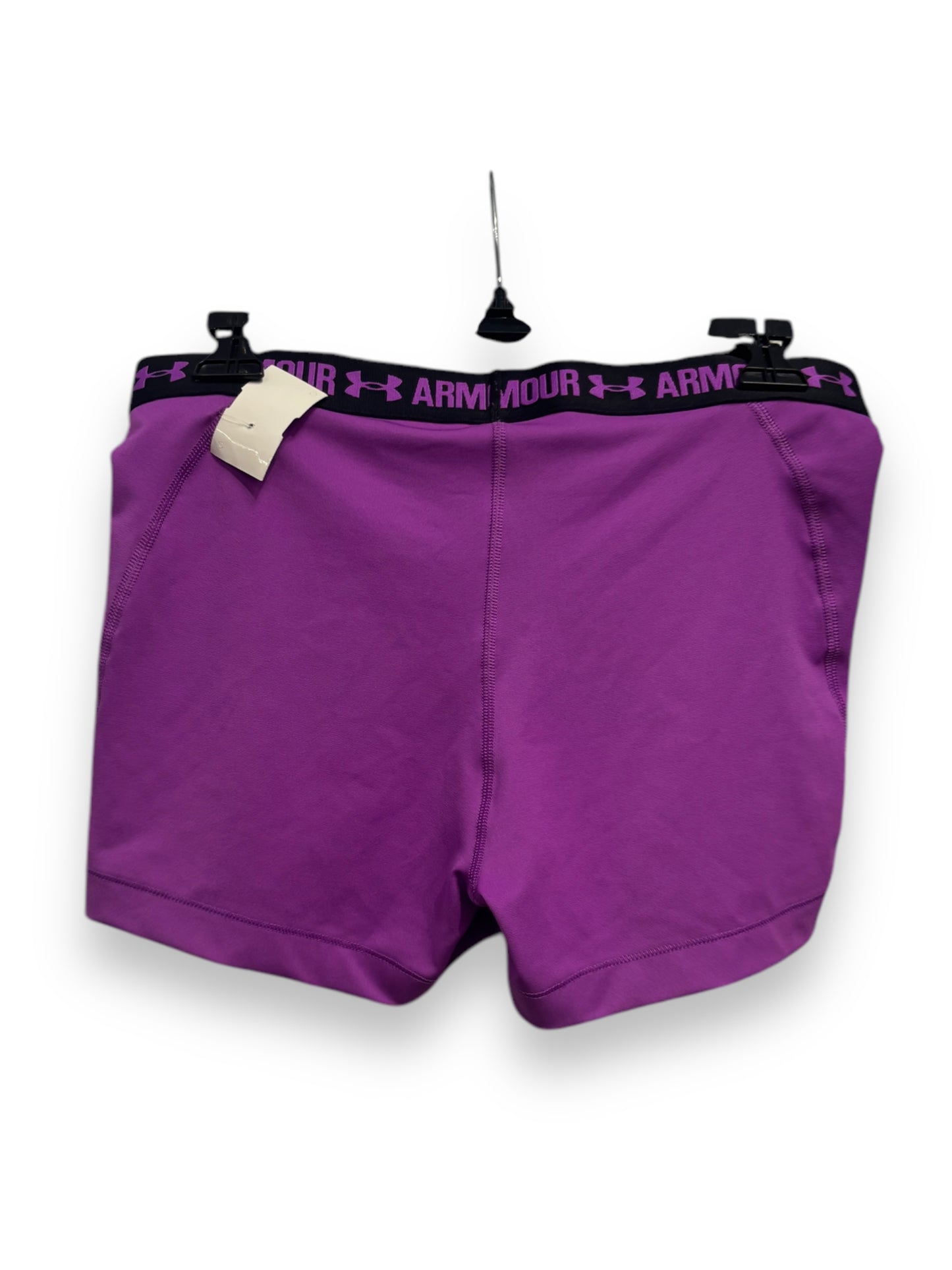 Athletic Shorts By Under Armour In Purple, Size: L