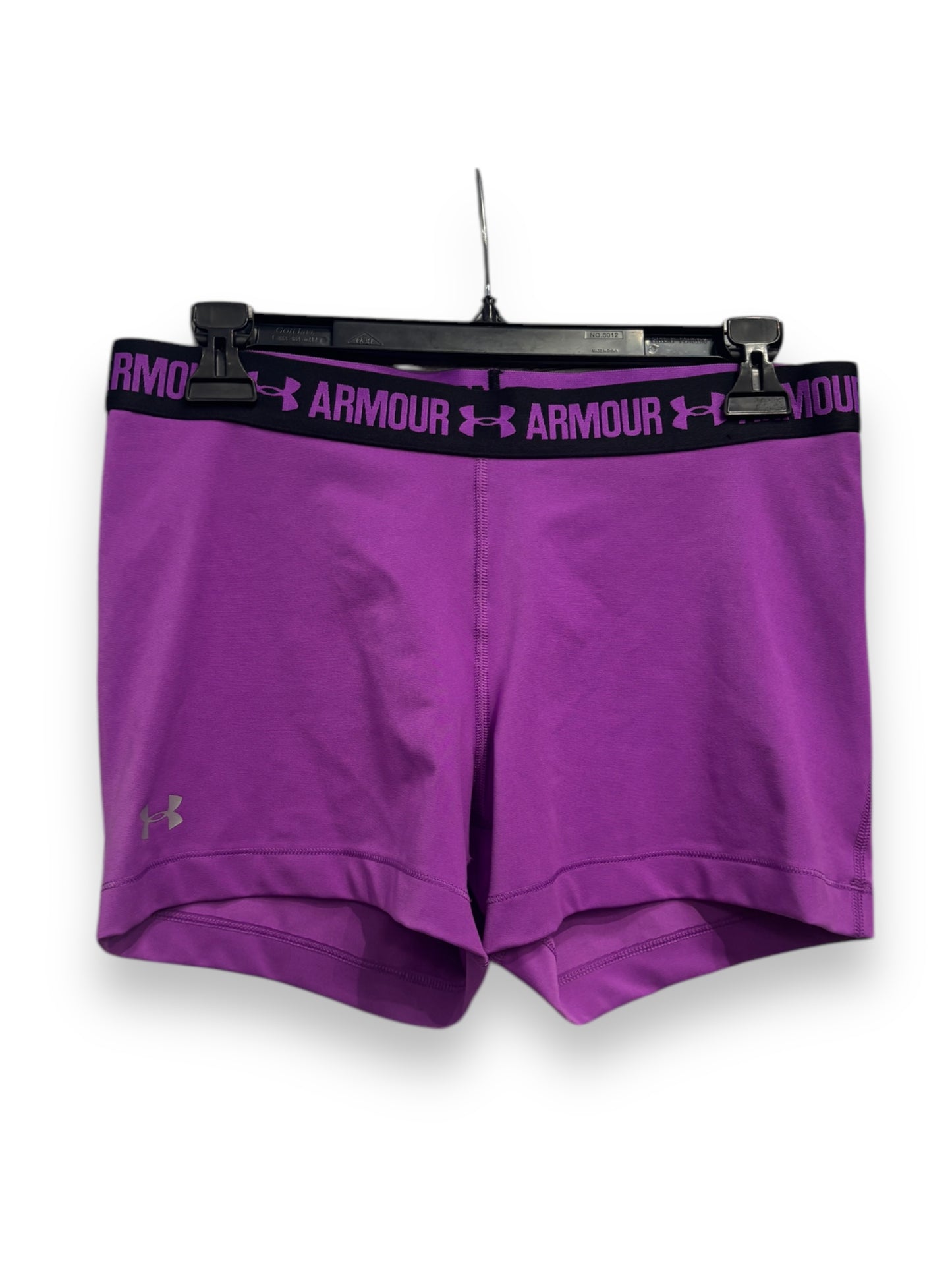 Athletic Shorts By Under Armour In Purple, Size: L