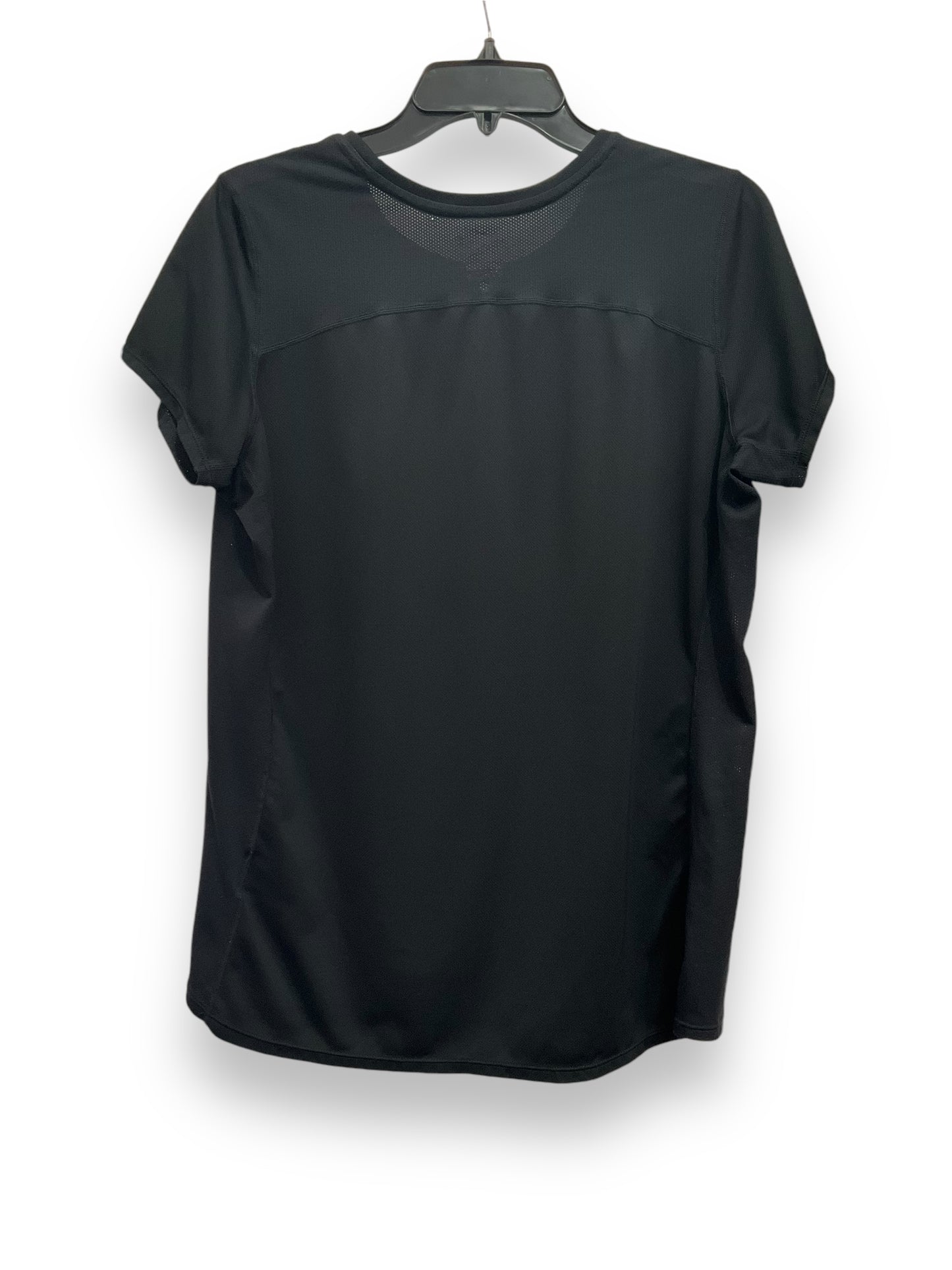 Athletic Top Short Sleeve By Nike In Black, Size: Xl