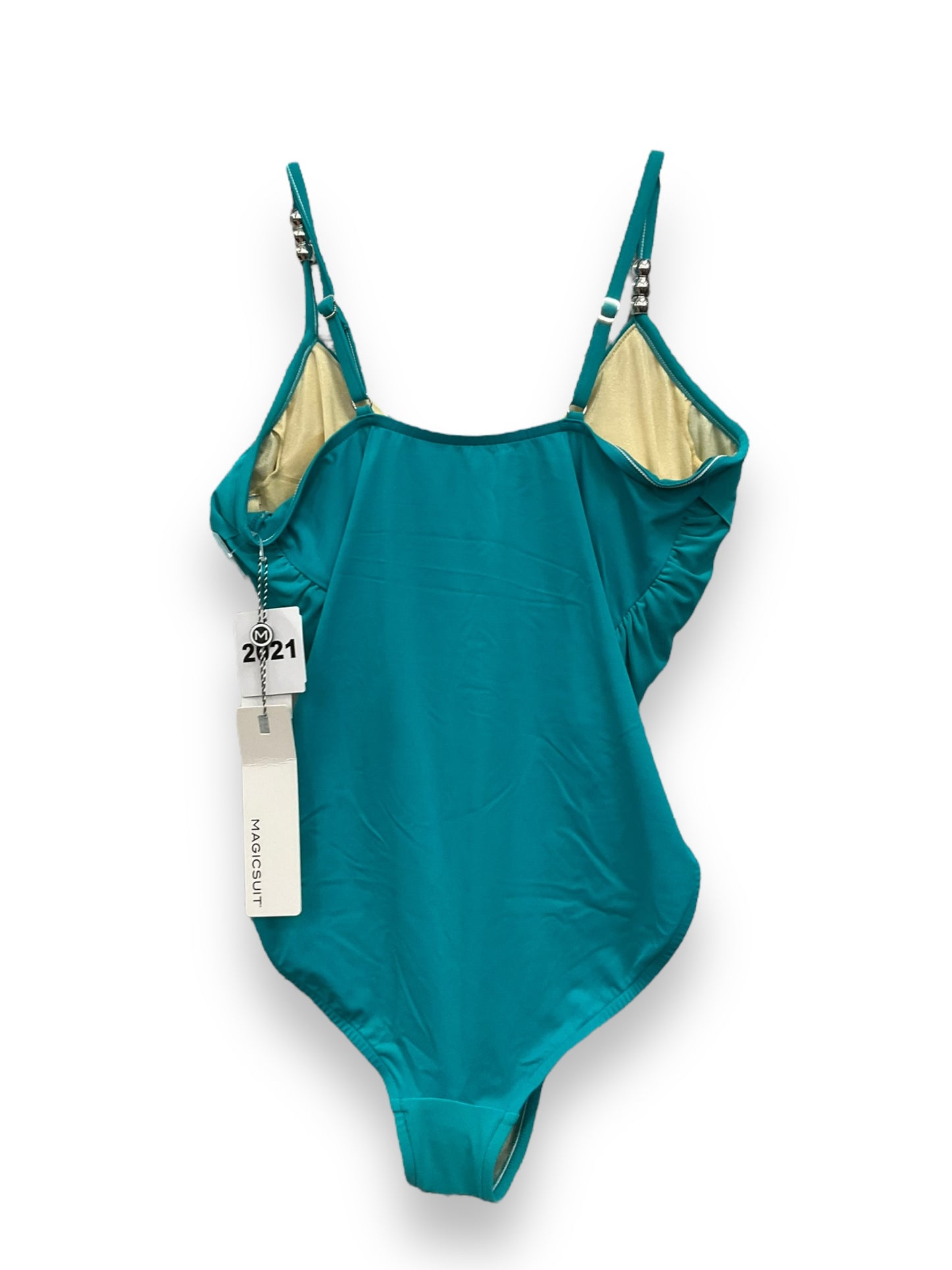 Teal Swimsuit Clothes Mentor, Size L