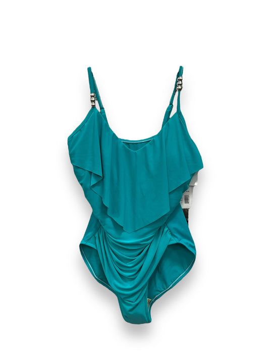 Teal Swimsuit Clothes Mentor, Size L