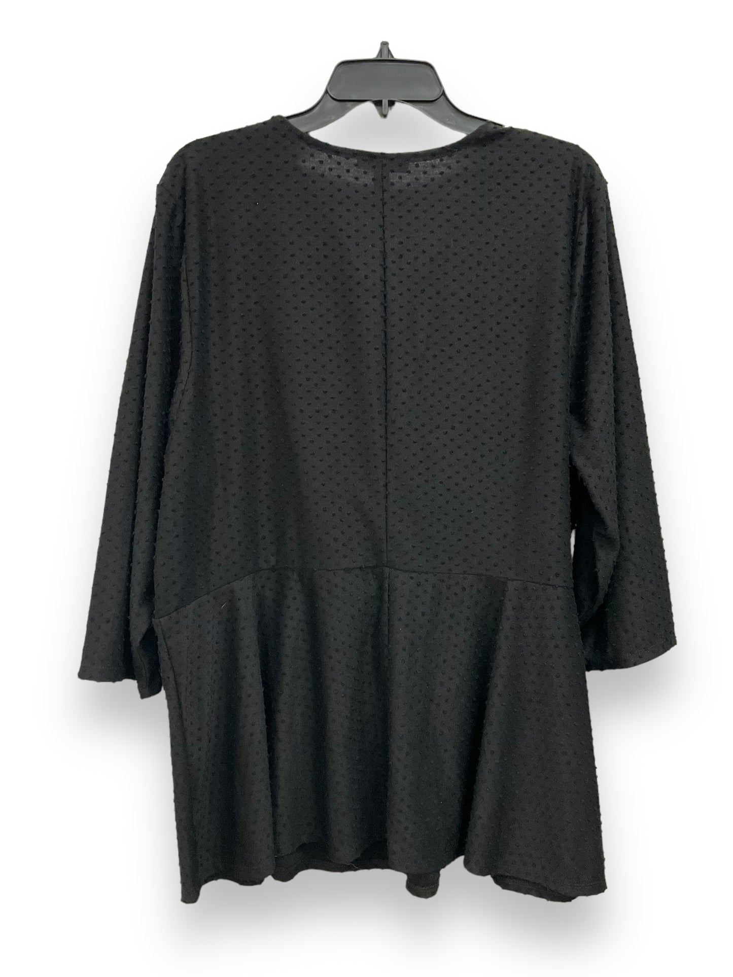 Black Top 3/4 Sleeve Lane Bryant, Size 3x