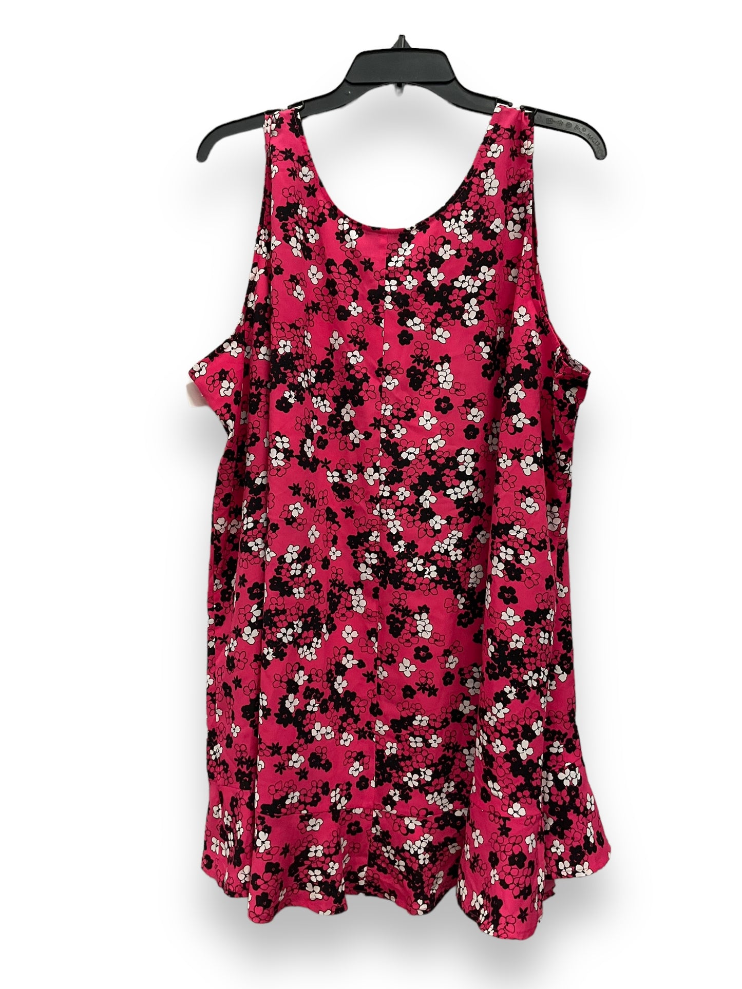 Floral Print Blouse Sleeveless Lane Bryant, Size 2x