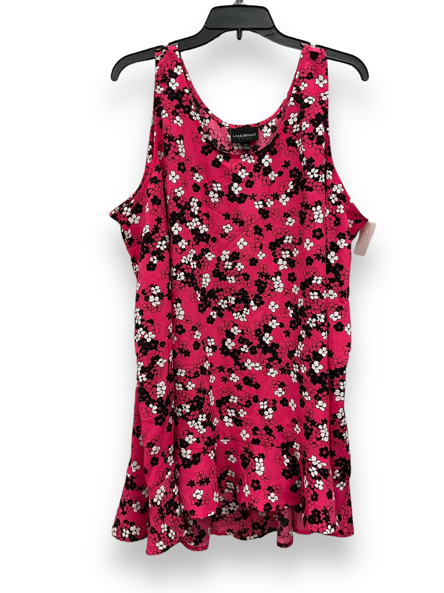 Floral Print Blouse Sleeveless Lane Bryant, Size 2x