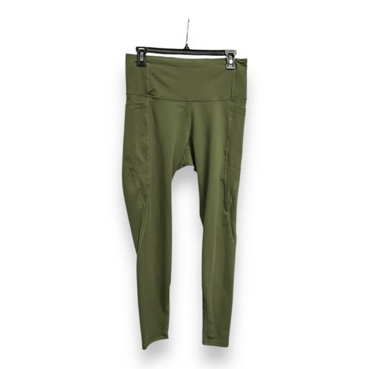 Athletic Leggings By Old Navy In Green, Size: L