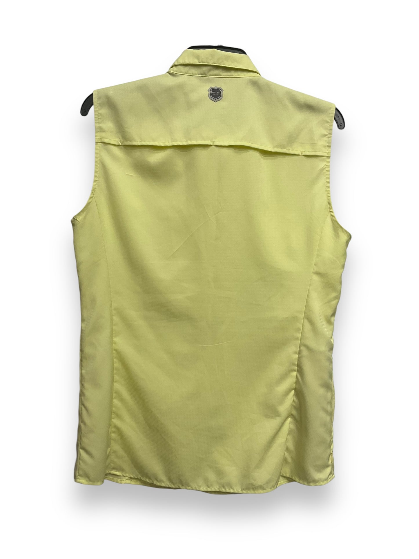 Athletic Tank Top By Eddie Bauer In Yellow, Size: M