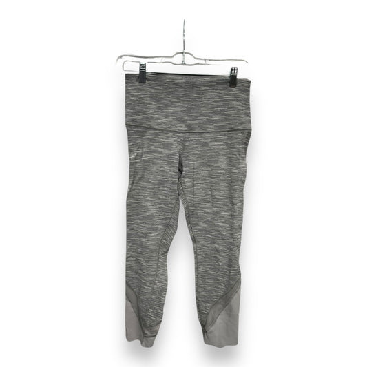 Athletic Capris By Lululemon In Grey, Size: 8