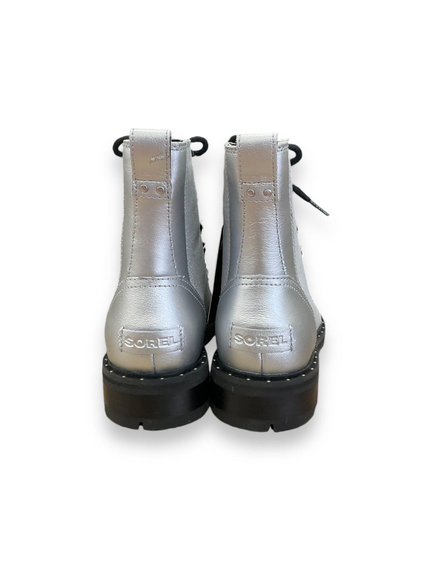 Boots Combat By Sorel In Silver, Size: 8