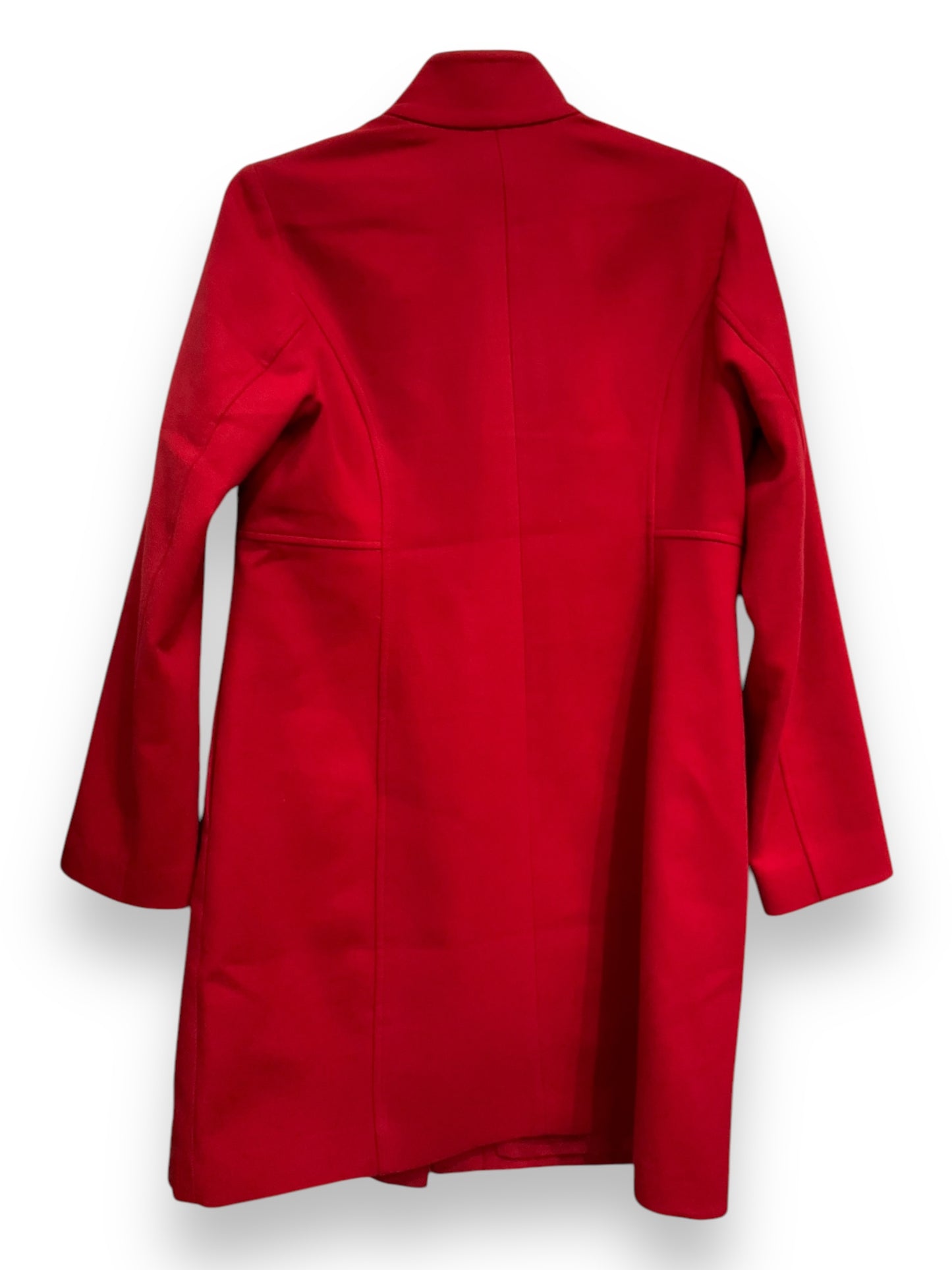 Coat Peacoat By J. Jill In Red, Size: Xs