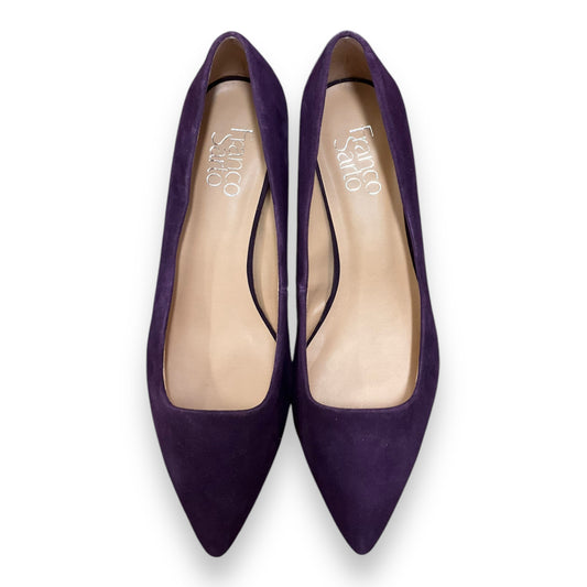 Shoes Heels Block By Franco Sarto In Purple, Size: 7