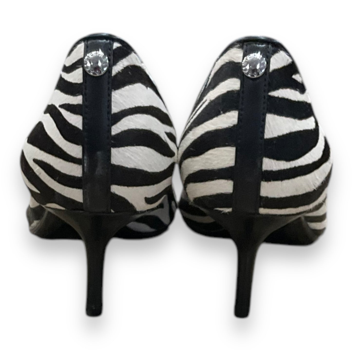 Shoes Heels Kitten By Michael By Michael Kors In Zebra Print, Size: 7