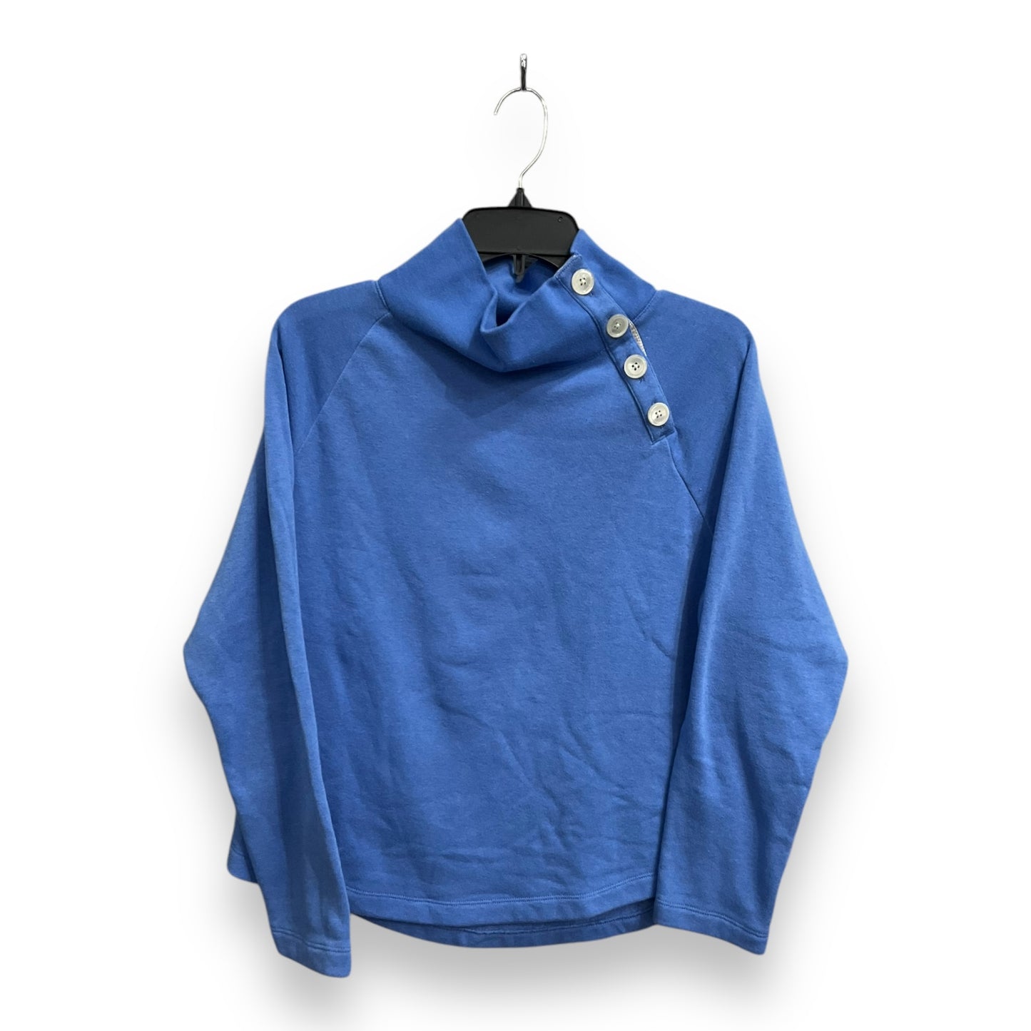 Top Long Sleeve Basic By J. Crew In Blue, Size: M