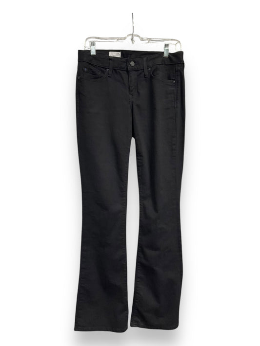 Jeans Flared By Gap In Black Denim, Size: 4