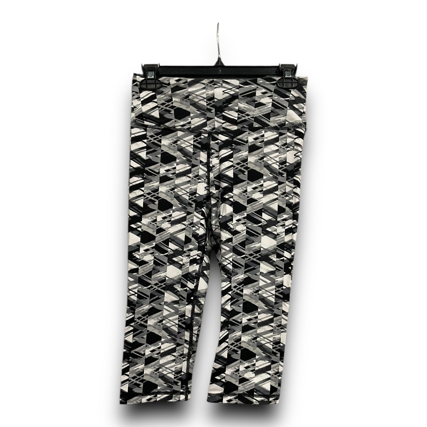 Athletic Capris By Victorias Secret In Black & White, Size: S