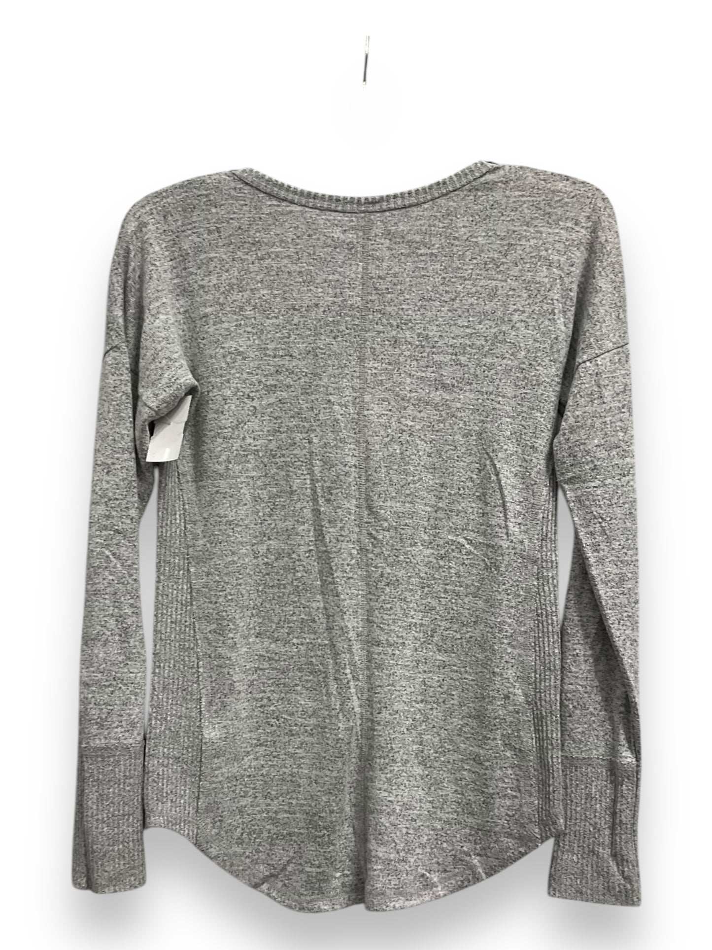 Top Long Sleeve Basic By Abercrombie And Fitch In Grey, Size: Xs