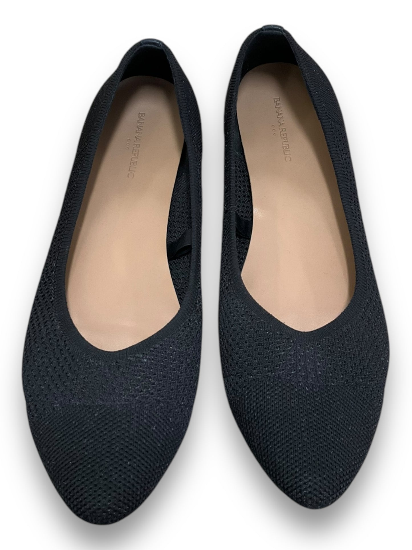 Shoes Flats By Banana Republic In Black, Size: 8