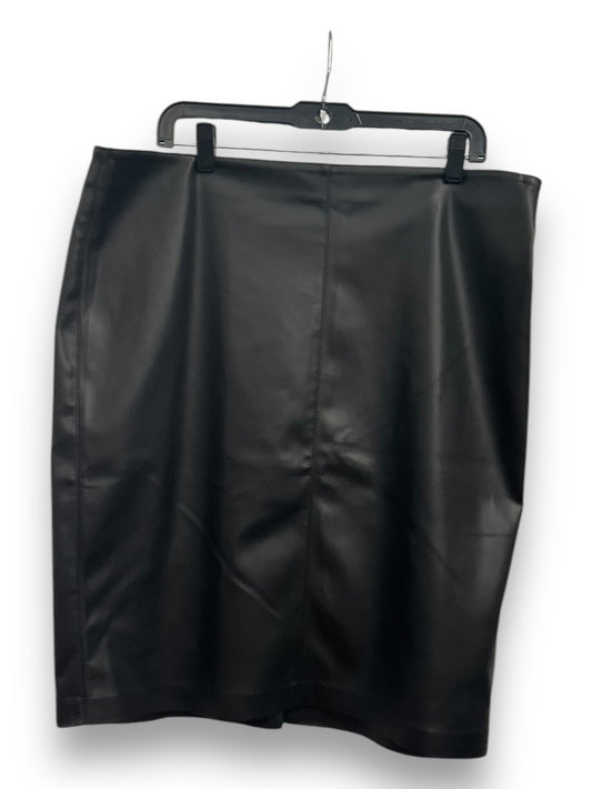 Skirt Midi By Mng In Black, Size: L