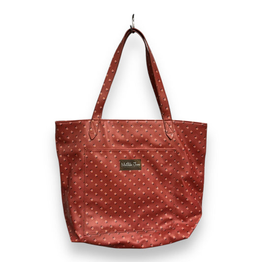 Tote By Matilda Jane  Size: Large