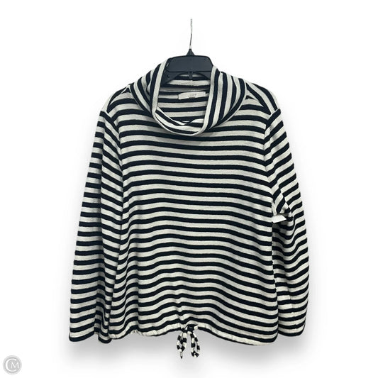 Sweater By Loft In Striped Pattern, Size: Xl