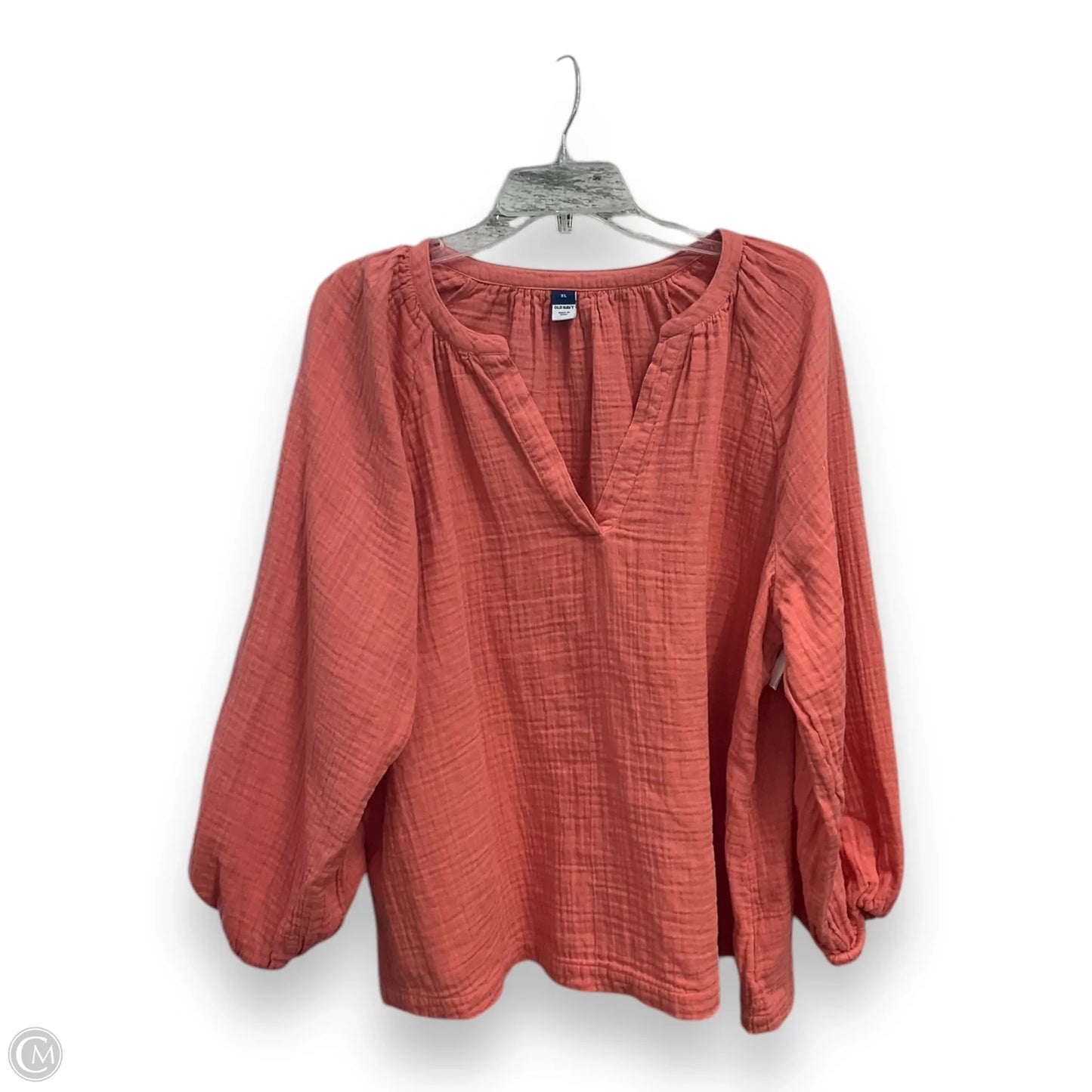 Top Long Sleeve By Old Navy In Pink, Size: Xl