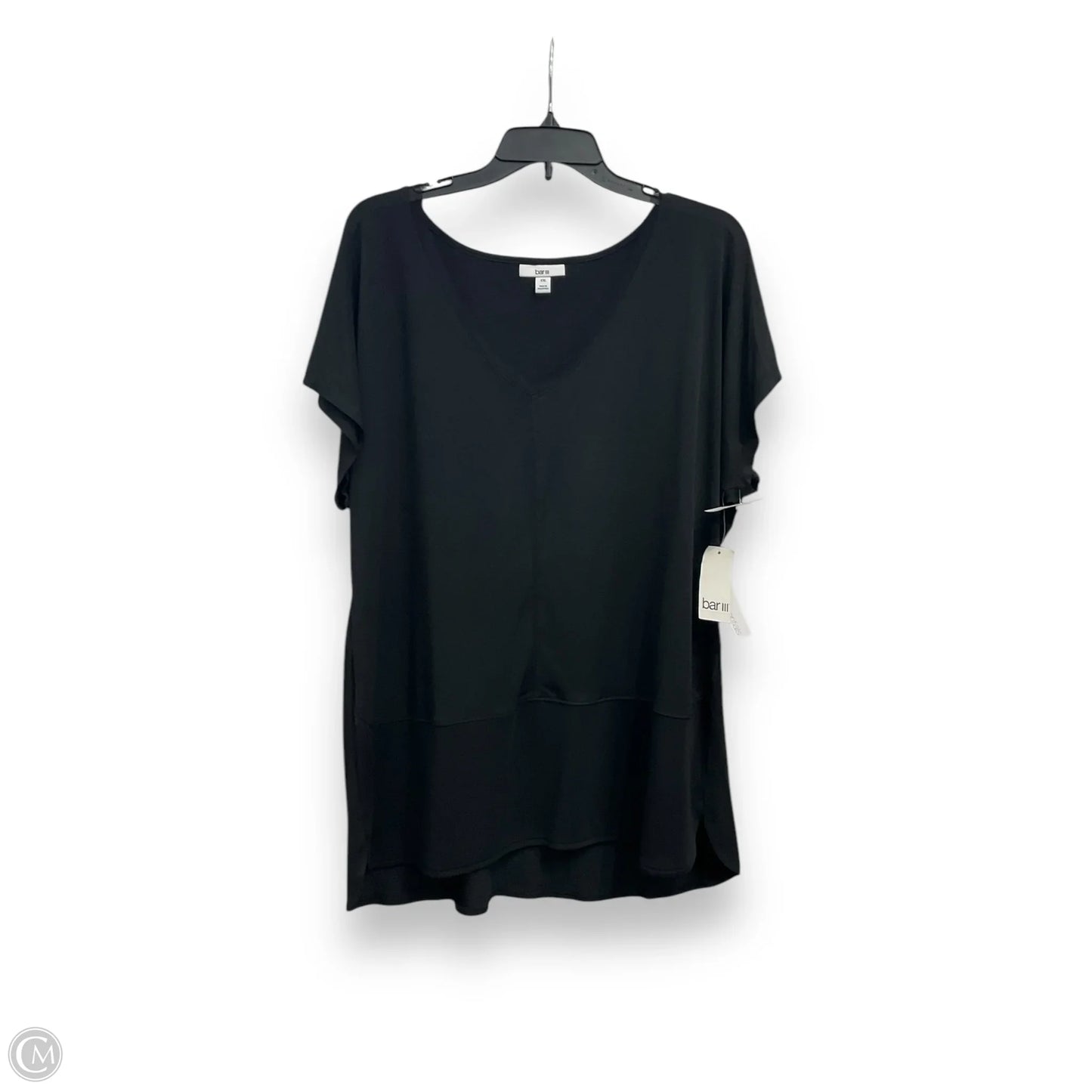 Top Sleeveless Basic By Bar Iii In Black, Size: Xxl