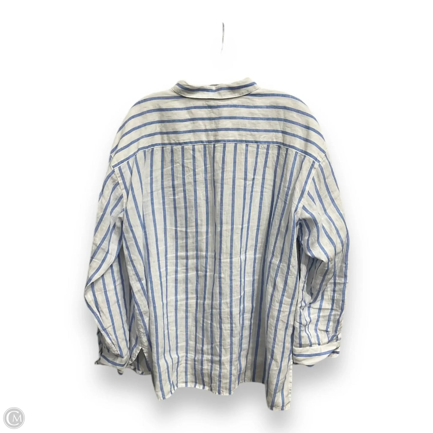 Top Long Sleeve By J. Jill In Striped Pattern, Size: Xlp