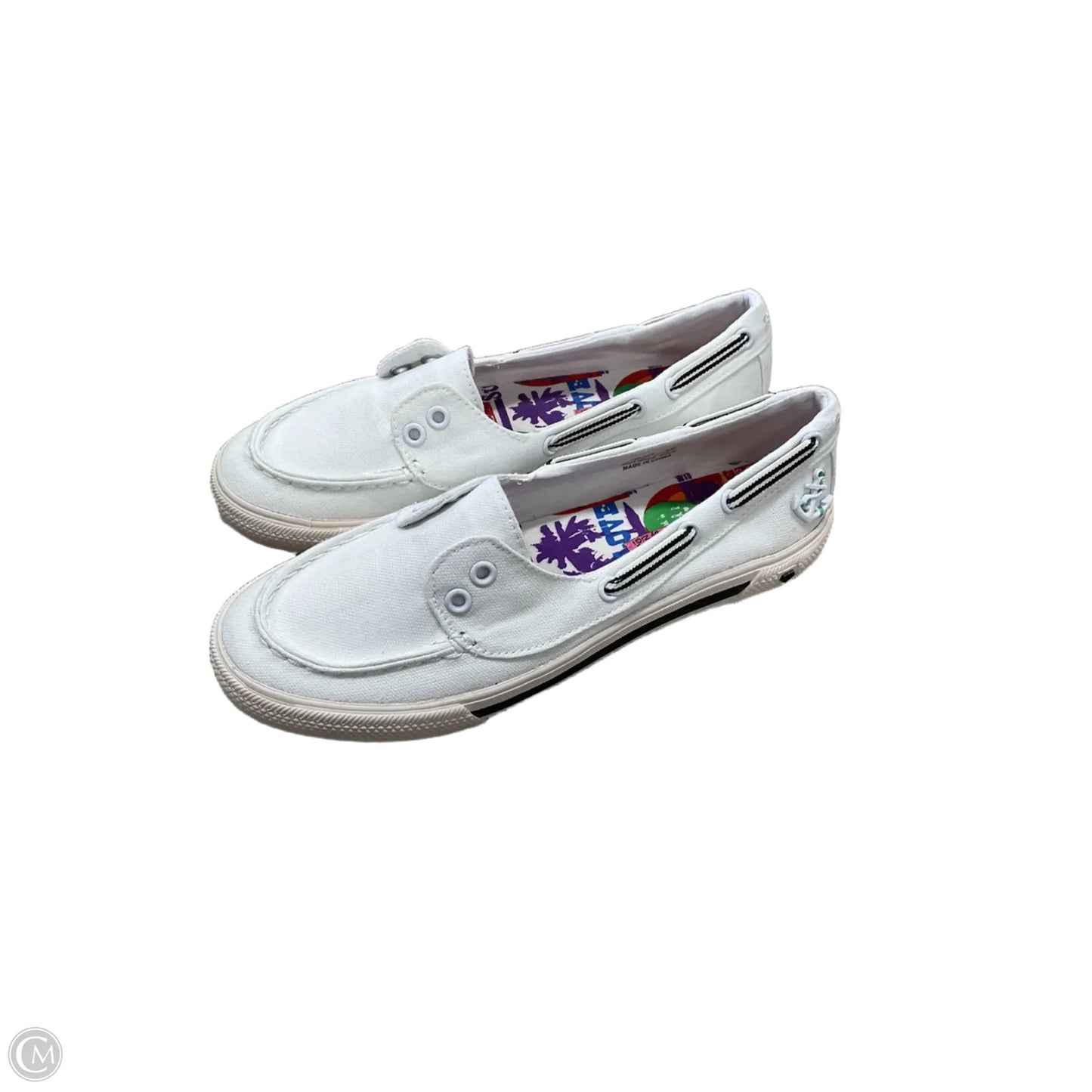 Shoes Flats By Rock And Candy In White, Size: 8.5