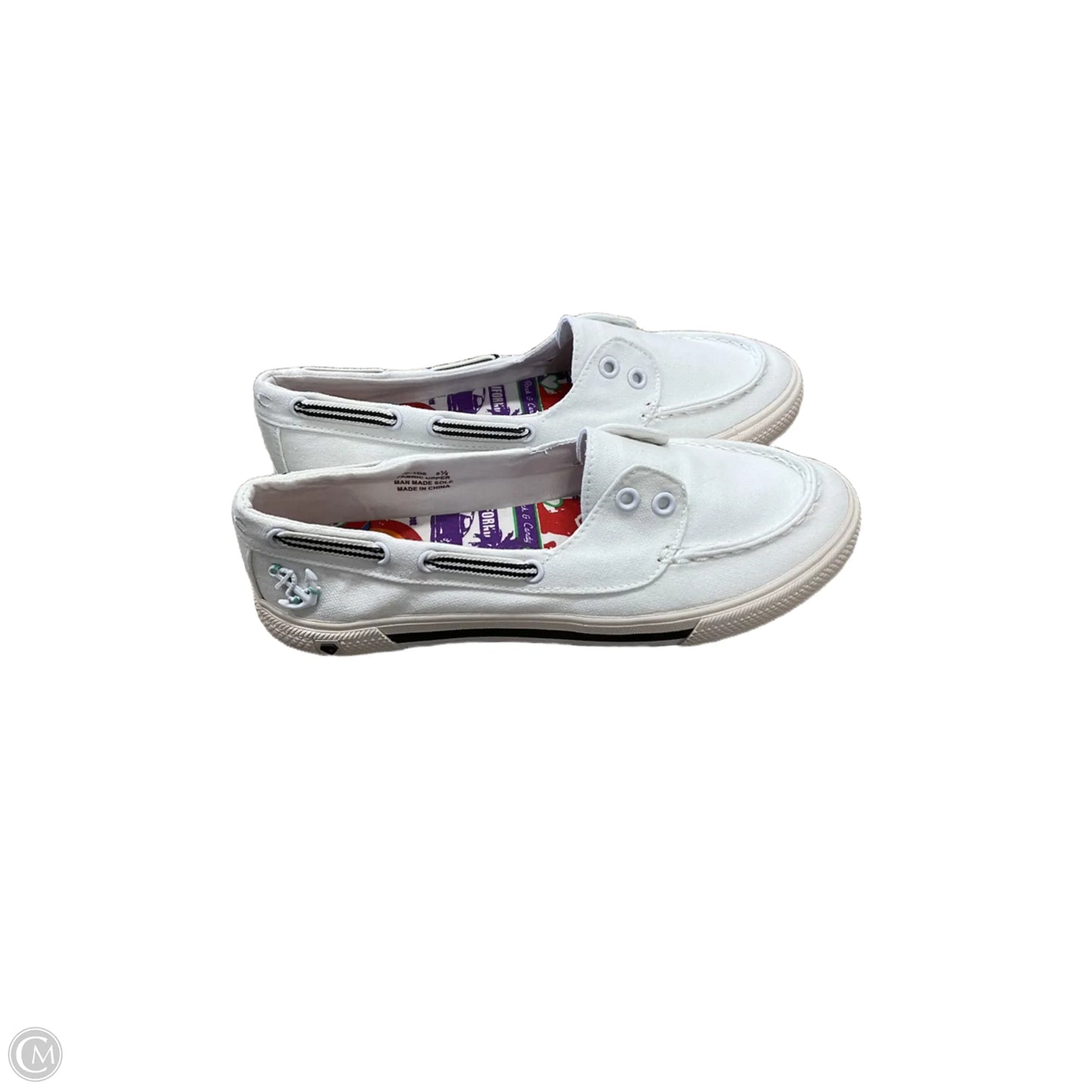 Shoes Flats By Rock And Candy In White, Size: 8.5