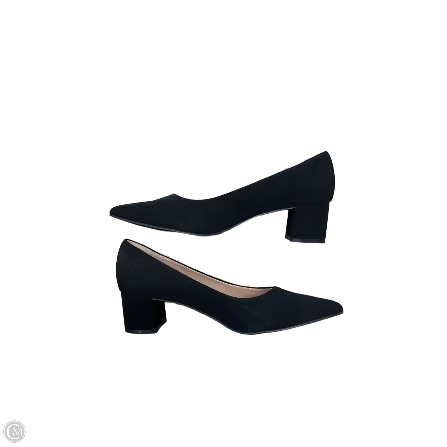 Shoes Heels Block By Dreamers In Black, Size: 8.5