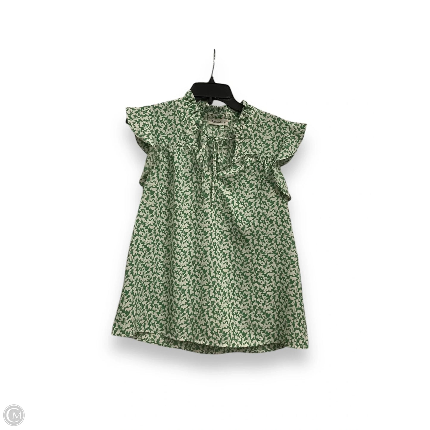 Top Sleeveless By Clothes Mentor In Green, Size: M