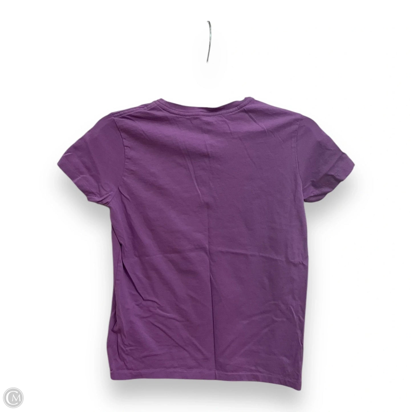 Top Short Sleeve Basic By Polo Ralph Lauren In Purple, Size: M