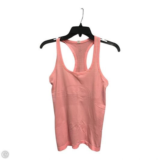 Athletic Tank Top By Lululemon In Pink, Size: S