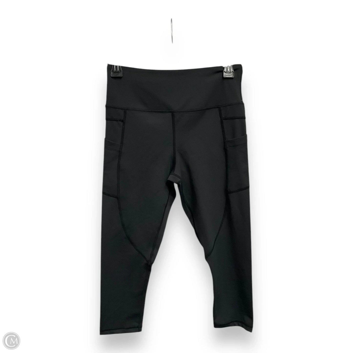 Athletic Capris By Zyia In Black, Size: M