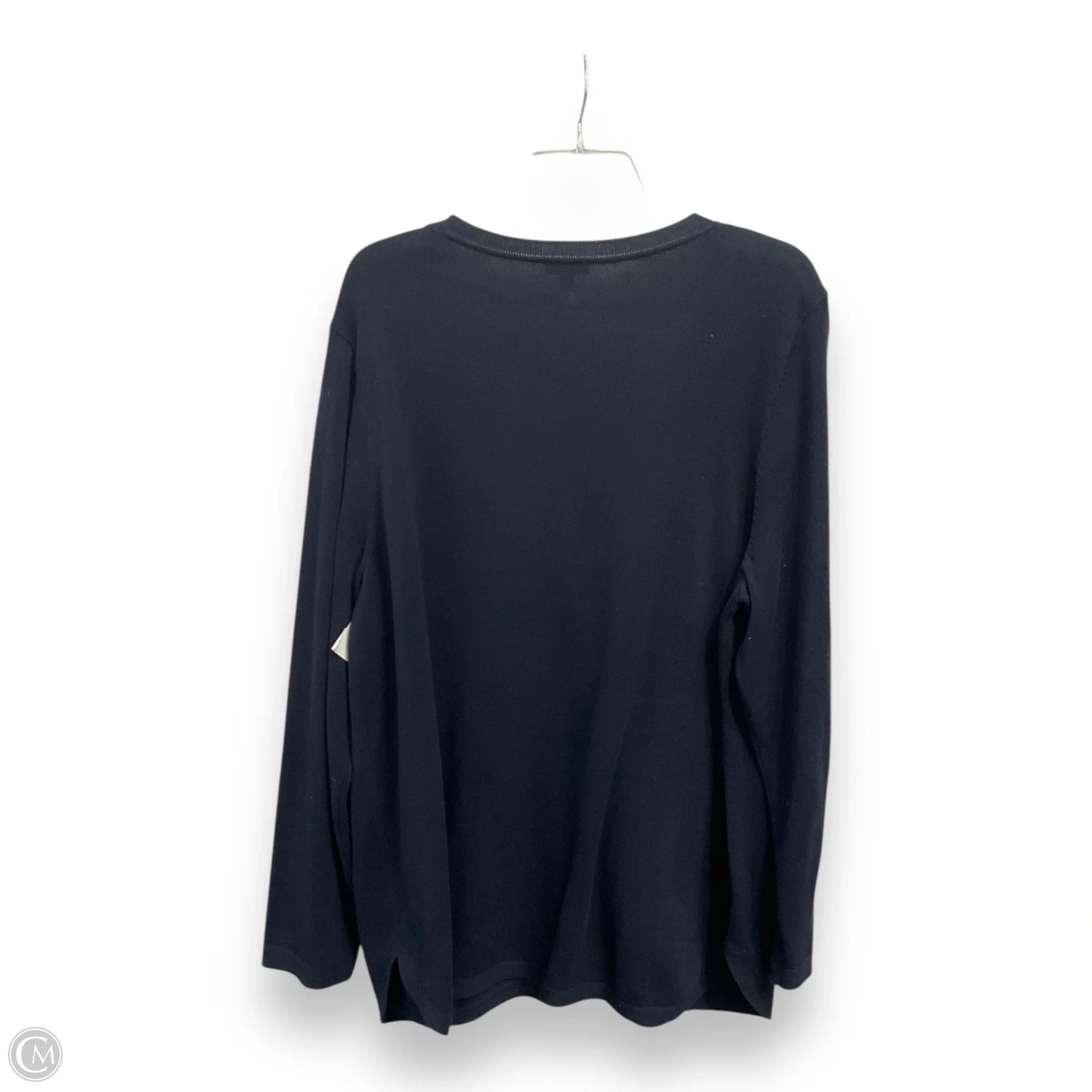 Cardigan By Talbots In Navy, Size: 2x