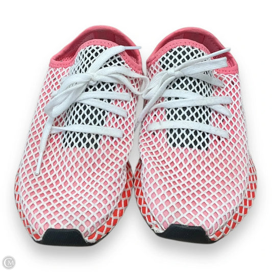 Shoes Athletic By Adidas In Pink, Size: 6